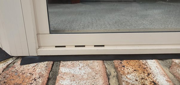 Drain Holes in UPVC Windows - Charan windows